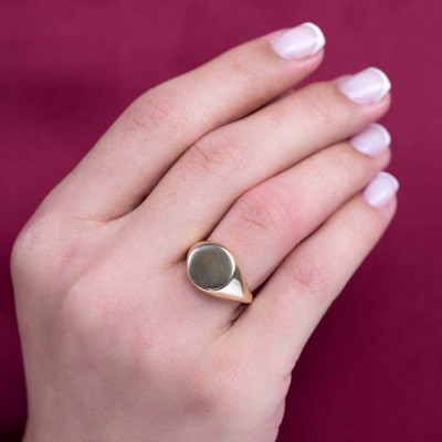  - Gold Şovalye Gümüş Yüzük