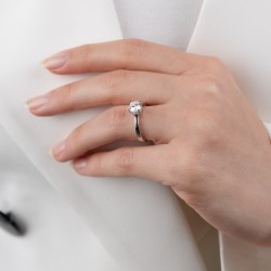 Mode Silver - Gümüş Tektaş Yüzük Mode Silver - Gümüş Tektaş Yüzük