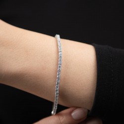 Mode Silver - Suyolu Gümüş Bileklik