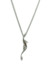  - Taşlı Tasarım Gümüş Kolye