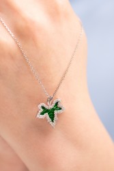 Mode Silver - İlkbahar Esintisi Gümüş Kolye Mode Silver - İlkbahar Esintisi Gümüş Kolye